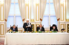 Президент Ильхам Алиев принял участие в церемонии ифтар по случаю священного месяца Рамазан (ФОТО)