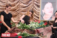 Шафигу Ахундову аплодисментами проводили в последний путь (фото)