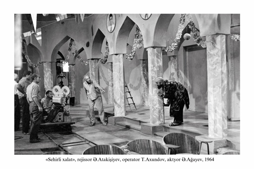 Уникальные ретро-кадры из азербайджанских фильмов - закулисные съемки (фотосессия)
