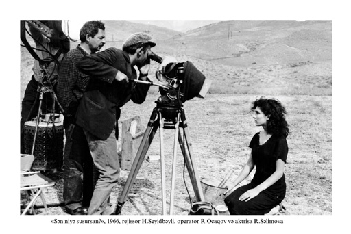 Уникальные ретро-кадры из азербайджанских фильмов - закулисные съемки (фотосессия)