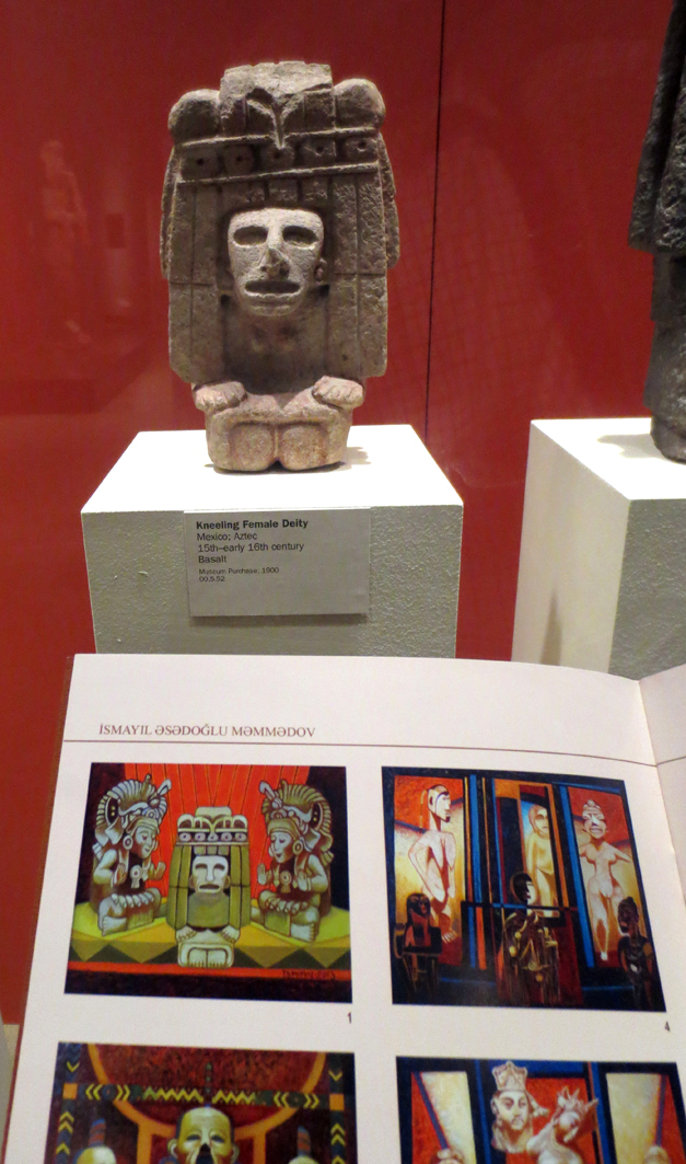 Художник Исмаил Мамедов получил благодарственное письмо от библиотеки музея Metropolitan (фото)