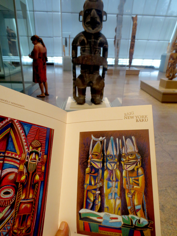 Художник Исмаил Мамедов получил благодарственное письмо от библиотеки музея Metropolitan (фото)