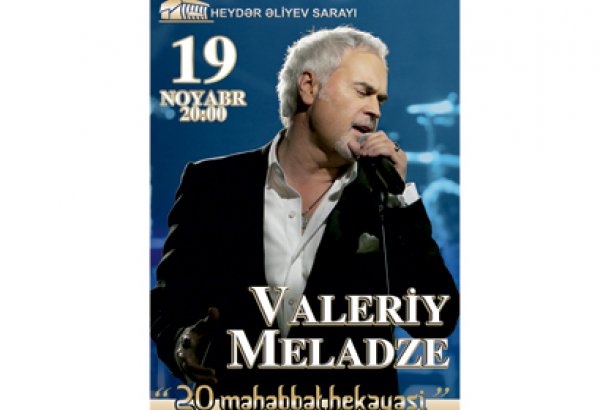 "Последний романтик" российской эстрады, Валерий Меладзе даст концерт в Баку (видео)