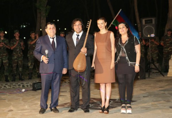 Известный певец Башкал выступил в Товузе: "Мост души между Карабахом и Анадолу" (фото)