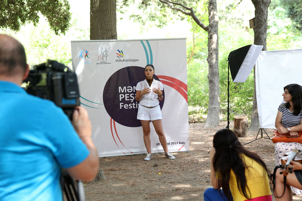 В Баку прошел фестиваль "Моя профессия" (фото)