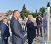 Ильхам Алиев ознакомился с работами по основательной реконструкции части дороги Сабунчу-Забрат-Маштага-Бузовна (ФОТО)