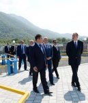 Президент Азербайджана принял участие в вводе в эксплуатацию гидроэлектростанции "Исмаиллы-1” (ФОТО)