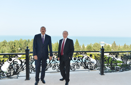 Азербайджан и Россия подписали ряд межправительственных соглашений (ФОТО)