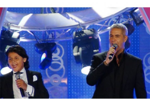 Юный азербайджанский исполнитель спел с Алессандро Сафина (фото-видео)