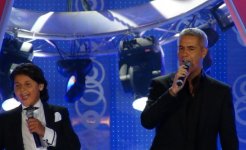 Юный азербайджанский исполнитель спел с Алессандро Сафина (фото-видео)