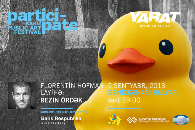Пространство Современного Искусства "YARAT!" представляет работу Флорентина Хофмана "Резиновый Утенок" (видео)