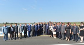 В Сабирабаде сдан в эксплуатацию мост над рекой Кура (ФОТО)