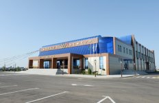 Президент Азербайджана принял участие в открытии Олимпийского спортивного комплекса в Саатлы (ФОТО)