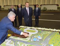 Ильхам Алиев принял участие в церемонии открытия дорожного узла тоннельного типа "Площадь Победы" (ФОТО)