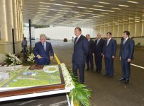 Ильхам Алиев принял участие в церемонии открытия дорожного узла тоннельного типа "Площадь Победы" (ФОТО)