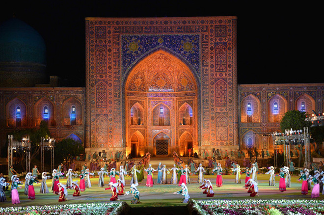 Древний Самарканд предстал перед представителями мирового музыкального сообщества (фото)