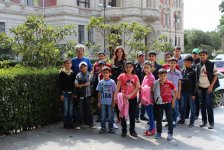 В Азербайджане для детей из семей беженцев и вынужденных переселенцев разработана  экологическая программа "Зеленая Школа" (фото)