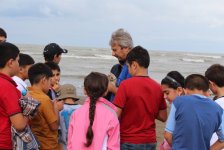 В Азербайджане для детей из семей беженцев и вынужденных переселенцев разработана  экологическая программа "Зеленая Школа" (фото)