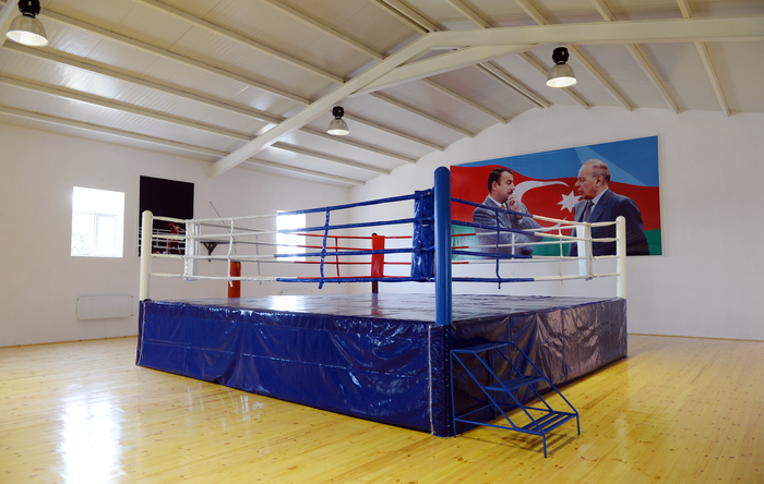 Президент Ильхам Алиев принял участие в открытии Масаллинского регионального центра бокса (ФОТО)