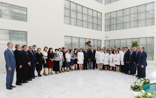 Президент Ильхам Алиев: Сегодня в различных уголках Азербайджана имеются все условия для получения качественных медицинских услуг (ФОТО)