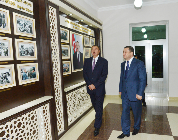 Президент Ильхам Алиев принял участие в открытии Центра бокса в Астаринском районе  (ФОТО)