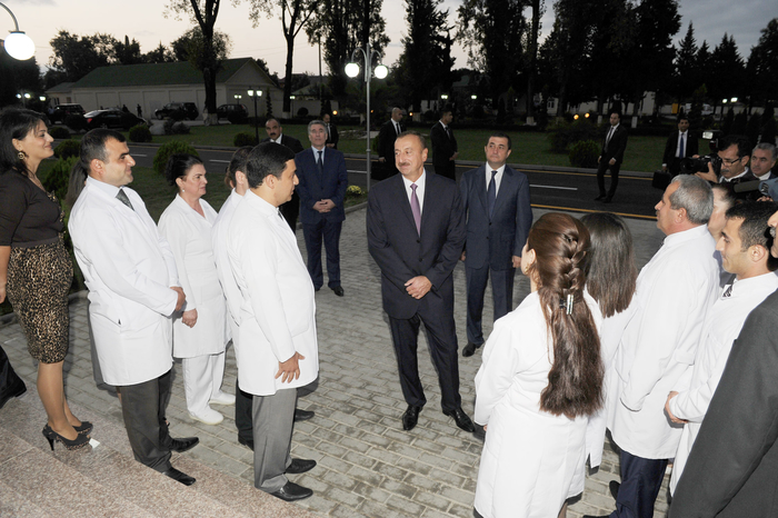 Президент Ильхам Алиев: За последние 10 лет во всех уголках Азербайджана очень сильны тенденции созидания и развития (ФОТО)