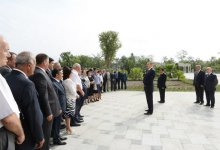 Президент Азербайджана принял участие в открытии Центра Гейдара Алиева в Сальяне (ФОТО)