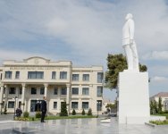 Президент Азербайджана прибыл с визитом в Билясуварский район (ФОТО)