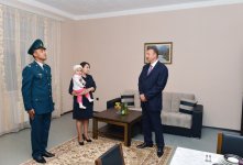 Cданы в эксплуатацию  жилой городок и комплекс служебных зданий Лянкяранского погранотряда  (ФОТО)