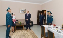 Cданы в эксплуатацию  жилой городок и комплекс служебных зданий Лянкяранского погранотряда  (ФОТО)