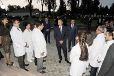 Президент Ильхам Алиев: За последние 10 лет во всех уголках Азербайджана очень сильны тенденции созидания и развития (ФОТО)