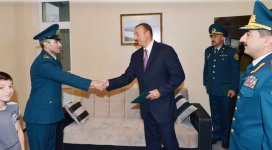 Cданы в эксплуатацию  жилой городок и комплекс служебных зданий Лянкяранского погранотряда  (ФОТО)