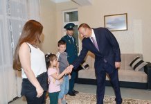 Cданы в эксплуатацию  жилой городок и комплекс служебных зданий Лянкяранского погранотряда  (ФОТО)