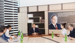 Президент Ильхам Алиев: В Азербайджане проводится очень продуманная и целенаправленная молодежная политика (ФОТО)