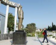 Президент Ильхам Алиев прибыл в город Лянкяран (ФОТО)