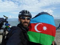 Рамиль Зиядов пересек Забайкалье, Сибирь и добрался до Китая: "Везде прославляю Азербайджан!" (фото)