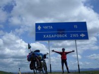 Рамиль Зиядов пересек Забайкалье, Сибирь и добрался до Китая: "Везде прославляю Азербайджан!" (фото)