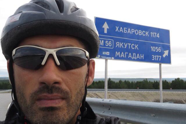 Рамиль Зиядов пересек Забайкалье, Сибирь и добрался до Китая: "Везде прославляю Азербайджан!" (фото)