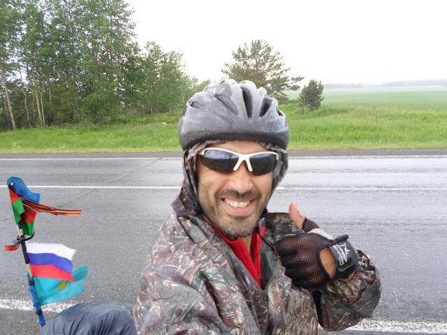 Рамиль Зиядов пересек Забайкалье, Сибирь и добрался до Китая: "Везде прославляю Азербайджан!" (фото)