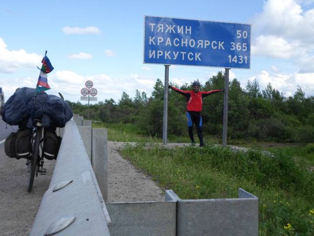 Рамиль Зиядов пересек Забайкалье, Сибирь и добрался до Китая: "Везде прославляю Азербайджан!" (фото)