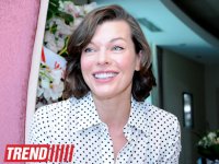 Милла Йовович восхищена Баку: "Я видела здесь такие здания, которые мы никогда не увидим в Америке"  (фото)