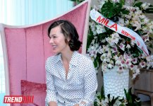 Милла Йовович восхищена Баку: "Я видела здесь такие здания, которые мы никогда не увидим в Америке"  (фото)