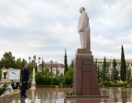 Президент Азербайджана прибыл с визитом в город Евлах