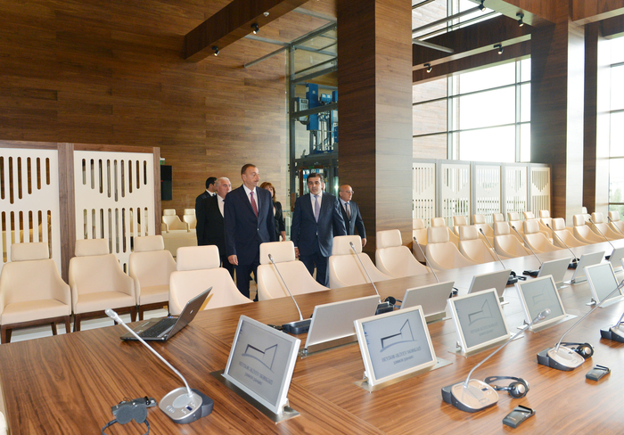 В Шамкире открылся Центр Гейдара Алиева (ФОТО)