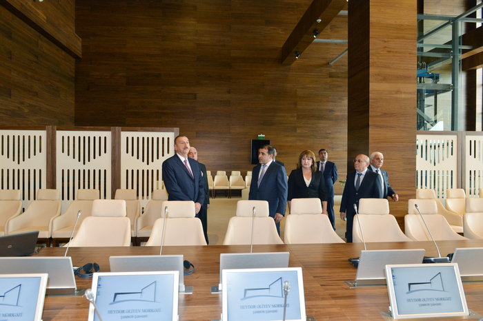 В Шамкире открылся Центр Гейдара Алиева (ФОТО)