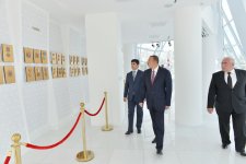 Президент Ильхам Алиев ознакомился с Площадью Флага и Музеем Флага в Шамкире (ФОТО)