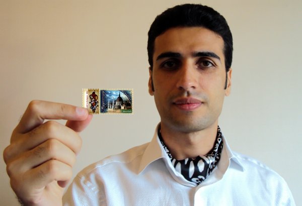 Картины Чингиза Мехбалыева представлены на почтовых марках Будапешта (фото)