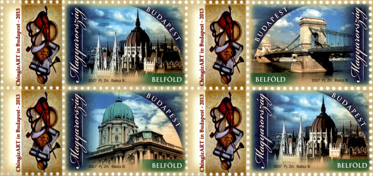 Картины Чингиза Мехбалыева представлены на почтовых марках Будапешта (фото)