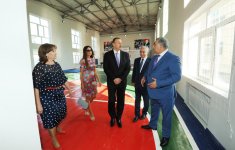 Президент Азербайджана и его супруга ознакомились с состоянием трех школ в Баку после капремонта (ФОТО)