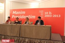 В Азербайджане прошла презентация клипа на песню "Мой Президент" (ВИДЕО-ФОТО)